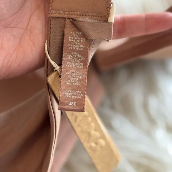 Skims Wireless Form T-shirt Bra Sienna Size 38C - Picture 8 of 9